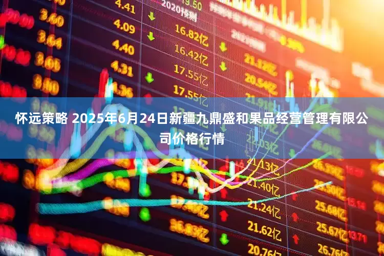 怀远策略 2025年6月24日新疆九鼎盛和果品经营管理有限公司价格行情