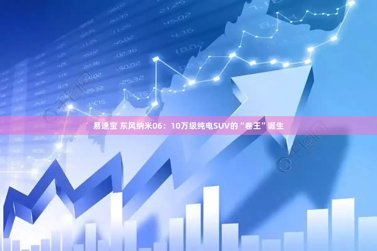 易速宝 东风纳米06：10万级纯电SUV的“卷王”诞生